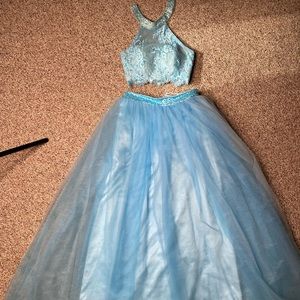 Blue Prom Dress